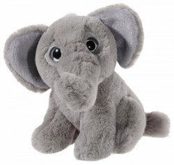 Heunec Kuscheltier Elefant Mini-Mi grau Plüsch 14cm Spielzeug