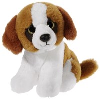 Heunec Plüsch Stofftier St. Bernard Hund 14cm Spielzeug