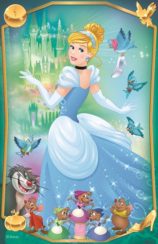 Trefl Mini Puzzle - Beautiful Princesses - Disney Princess - 54 Teile