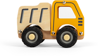 BigJigs Holz-Kippwagen Spielzeugauto gelb FSC Holz-3