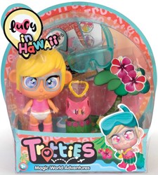 Play-Doh Puppe Lucy aus Hawaii - Trotties Reisepuppe mit Zubehör