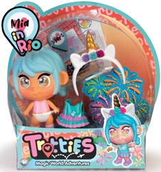 Play-Doh Puppen Spielset MINI TROTTIES TRAVEL OUTFITS Mia from Rio