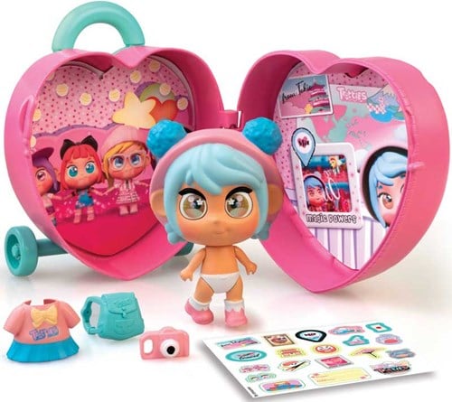 Play-Doh Puppen Spielzeug MINI TROTTIES TROLLEYS Mia Reisekoffer-2