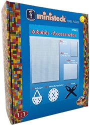 Ministeck kreative Zubehör XL Box - 38 Teile - fantasievolles Spielzeug