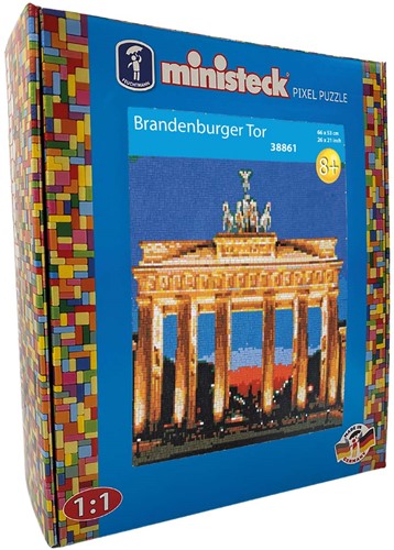 Ministeck Ministeck Brandenburger Tor – XXL-Box – 8500 Stück