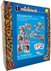 Ministeck Mosaikspielzeug Family Set - XXL Box - 10000 Stück
