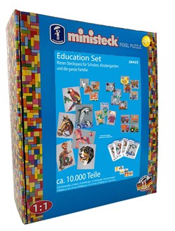 Ministeck Mosaikspielzeug Family Set - XXL Box - 10000 Stück