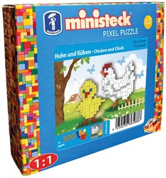 Ministeck Ministeck Farm Chicken – Kleine Box – 300 Stück