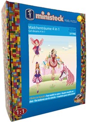 Ministeck Ministeck Girl Dreams 4in1 - XL Box - 1800 Stück