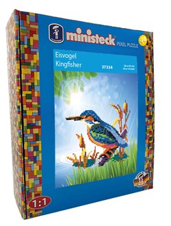 Ministeck Mosaikspielzeug Kingfisher XL Box 1300 Teile kreativ
