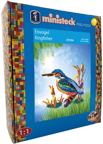 Ministeck Ministeck Eisvogel - XL Box - 1300 Stück