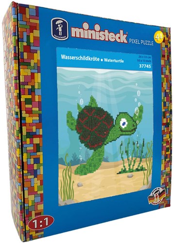 Ministeck Wasserschildkröte – XL-Box – 930 Stück