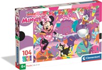 Clementoni Puzzle - Disney Minnie - 104 Teile - Kinderpuzzle Karton-2