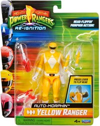 Power Rangers Auto Morphin Yellow Ranger