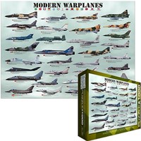 Eurographics puzzle Moderne Flugzeuge - 1000 Teile-2