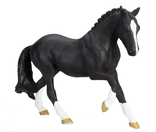 Mojo Horses speelgoed paard Hannoveraan Zwart - 387241