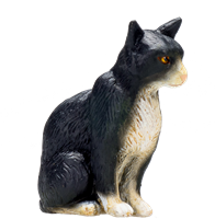 Mojo-Pets-speelgoed-Kat-Zittend-Zwart-Wit-387371-4