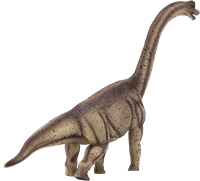 Mojo speelgoed dinosaurus Deluxe Brachiosaurus - 387381