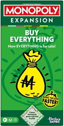 Hasbro Monopoly Brettspiel Buy Everything Erweiterung - Familienspiel