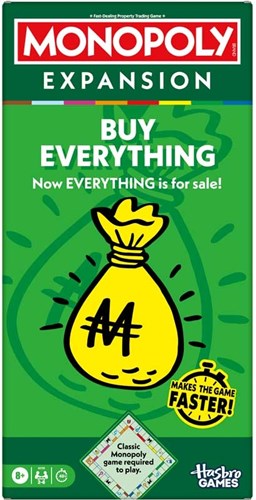 Hasbro Monopoly Brettspiel Buy Everything Erweiterung - Familienspiel