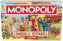 Merkloos MONOPOLY - HORRIBLE HISTORIES ANCIENT CIVILISATIONS