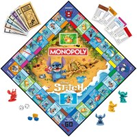 Hasbro Monopoly Brettspiel Stitch Edition Disney Klassiker-2