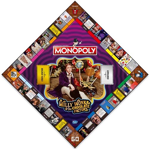 Merkloos MONOPOLY - WILLY WONKA AND THE CHOCOLATE FACTORY MONOPOLY - WILLY WONKA AND THE CHOCOLATE FACTORY-2