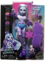 Mattel Monster High Modepuppe Abbey Bominable mit Zubehör
