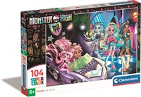 Clementoni Monster High - Kinderpuzzle - 104 Teile - Cartoon Puzzle-2