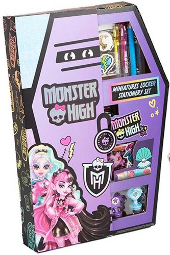 MONSTER HIGH LOCKER STATIONERY SET