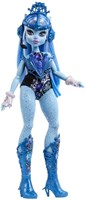 Mattel Monster High Puppe Abbey Bominable mit Überraschungen und Schrank-3