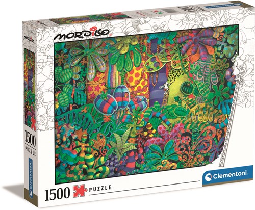 Clementoni Mordillo, Der Maler - 1500 Teile-2