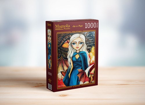Magnolia Drachenfantasie Puzzle - 1000 Teile Puzzle-2