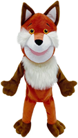 Fiesta Crafts Handpuppe Fuchs Spielzeug - Handpuppe mit beweglichem Mund