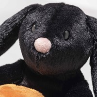Steiff Kuscheltier Hoppie Hase Mr. Spice schwarz 16 cm Plüsch-3