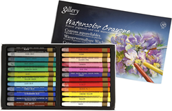 Mungyo Aquarellkreide Set 24 Farben - Gallery Aqua Crayons für Kinder