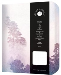 MUS Creatief Bullet Journal Cloudforest Notizbuch Hardcover 224 Seiten