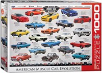 Eurographics puzzle Muscle Car Evolution - 1000 Teile-2