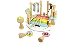 I'm Toy Musikset - Holz Musikinstrumente rund Pastellfarben