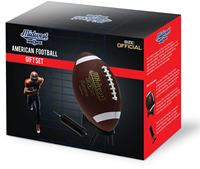 Midwest League American Football Gift Set - Brown - Official