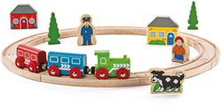 Bigjigs Holzeisenbahn - Mein erstes Schienenset