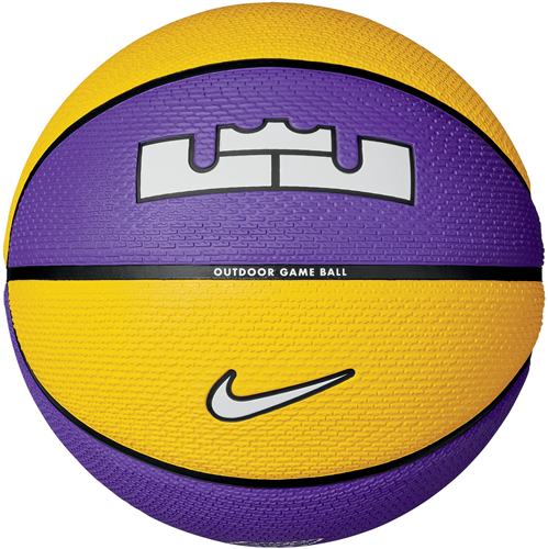 Nike Basketball Playground 2.0 LeBron James Größe 7 gelb lila Outdoor
