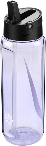 Nike TR Renew Recharge Straw Water Bottle - Light Thistle/Black/White - 24 OZ / 710 ML