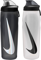 Nike Refuel Bottle Locking Lid 32 Oz - Anthracite/Black/Silver Iridescent - 32 OZ / 946 ML
