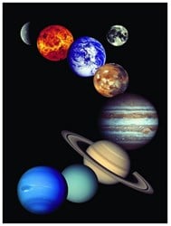 Eurographics puzzle Nasa: Sonnensystem - 1000 Teile