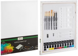 Nassau Acrylfarben Set Malen 27-teilig für kreativen Spaß
