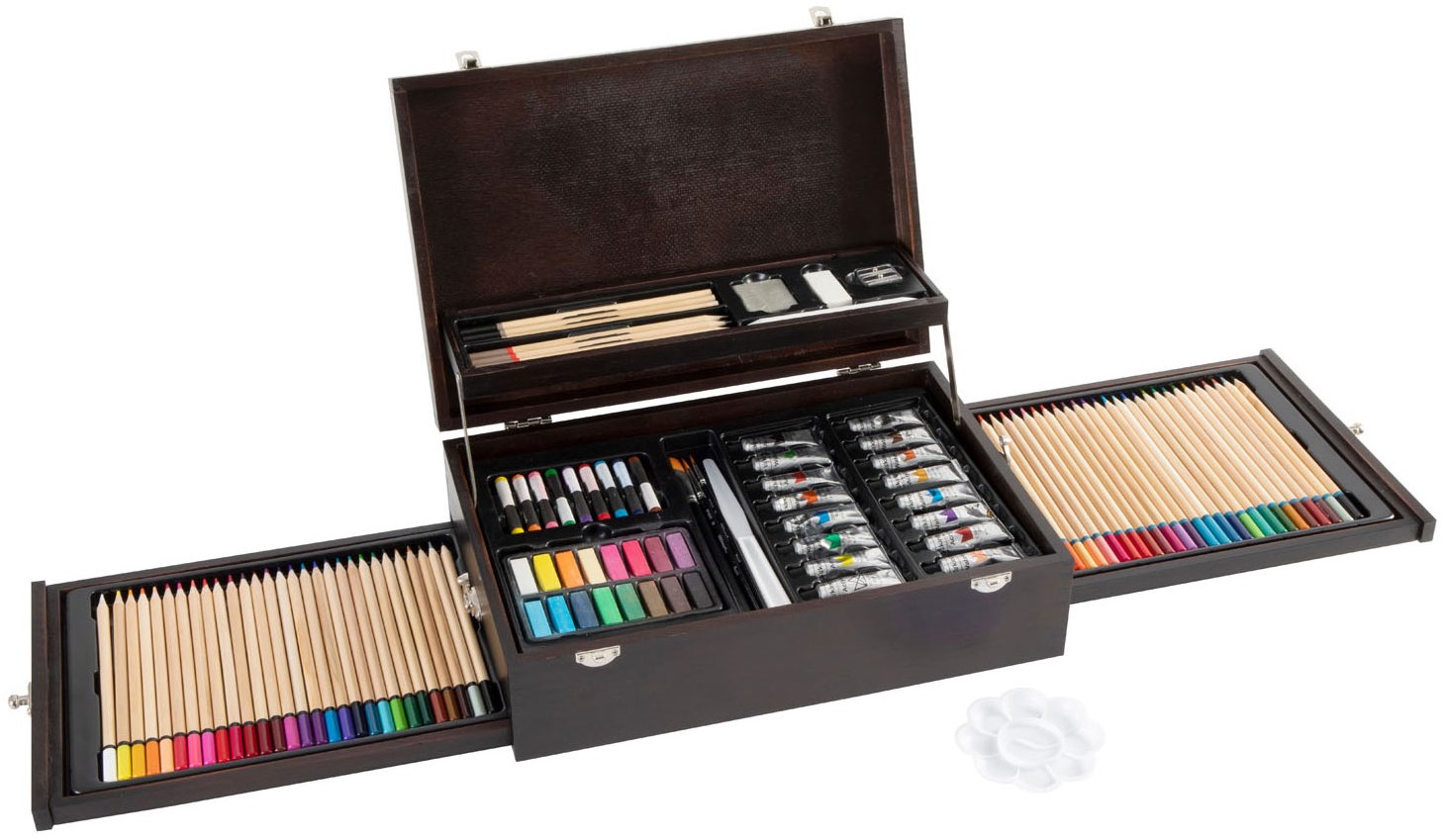 Nassau Acrylfarben Set – 15 Teile Mit Pinseln, 75 Ml Farben, Perfekt Für Anfänger & Profis