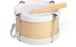 BigJigs Holzmusikinstrument Trommel für Kinder - Lernspielzeug