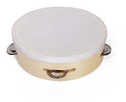 BigJigs Holz Musikinstrument Tamburin für Kinder Musikspaß