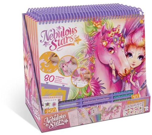 Nebulous Stars kreatives Skizzenbuch Zeichnen und Ausmalen Lilyaz & Viviaz
